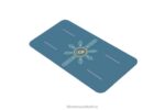 Collection Liforme Cosmic Moon Yoga Pad Blue 6268683 - Image 3