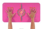 Collection Liforme Grateful Rainbow Yoga Pad Grateful Pink/Rainbow 6268693 - Image 4
