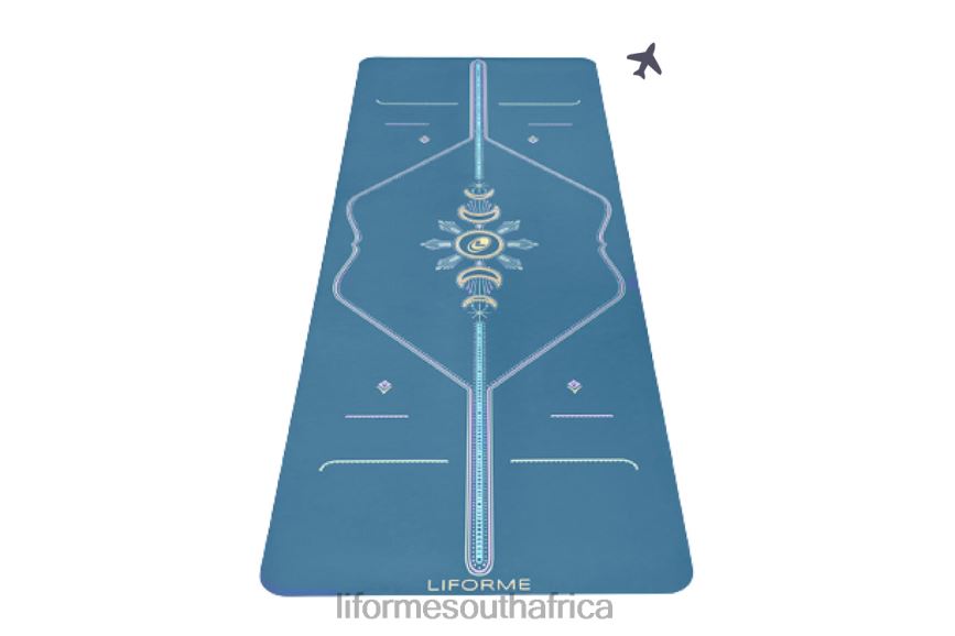 Yoga Mats Liforme Cosmic Moon Travel Yoga Mat Blue 6268647 - Image 1