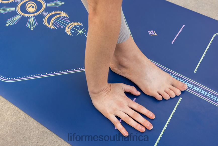 Yoga Mats Liforme Cosmic Moon Yoga Mat Dusk Blue 626862 - Image 7