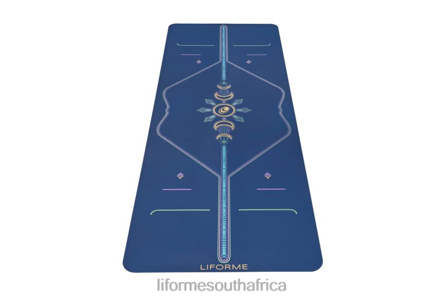 Yoga Mats Liforme Cosmic Moon Yoga Mat Dusk Blue 626862 - Image 1