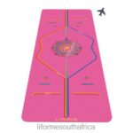 Yoga Mats Liforme Grateful Rainbow Travel Mat Grateful Pink/Rainbow 6268655