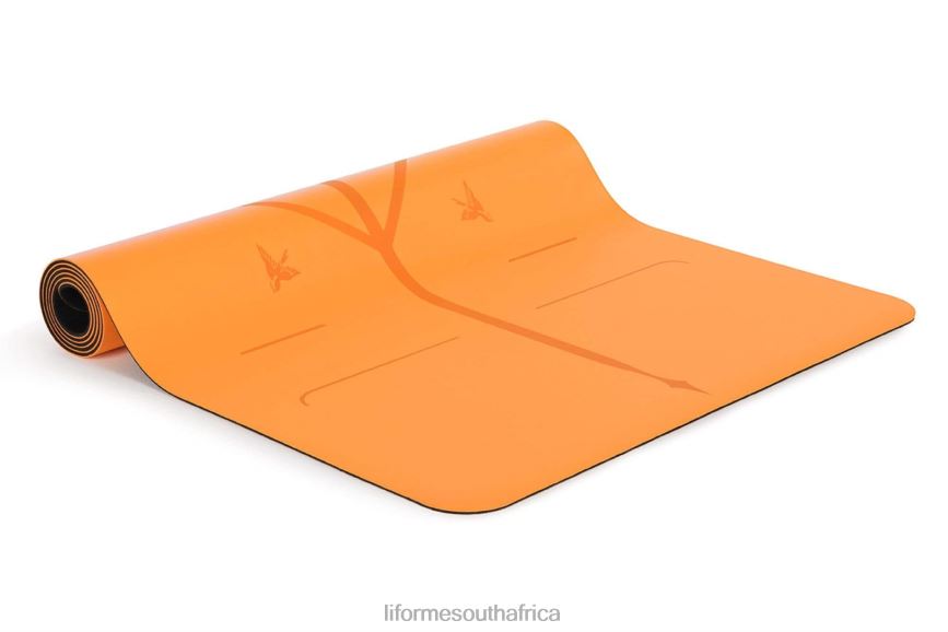 Yoga Mats Liforme Happiness Travel Mat Vibrant Orange 6268657 - Image 4