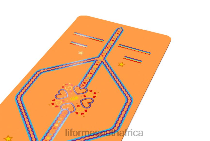 Yoga Mats Liforme Kids Playful Yoga Mat Vibrant Orange 6268669 - Image 4
