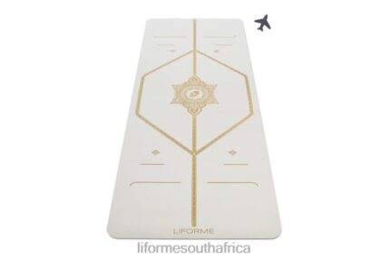 Yoga Mats Liforme Magic' Travel Mat White/Gold 6268646