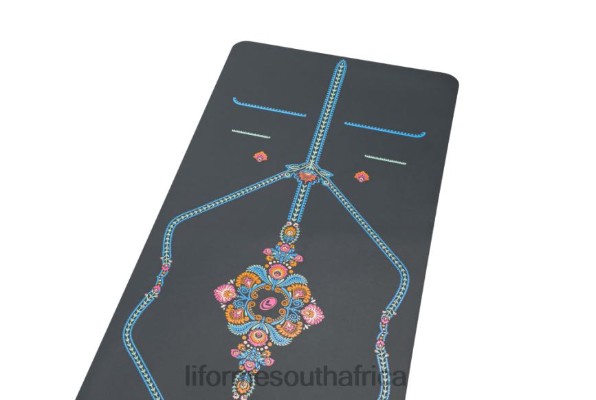 Yoga Mats Liforme Mindful Garden Travel Yoga Mat Grey/Floral 6268648 - Image 4