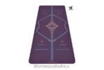 Yoga Mats Liforme Mindful Garden Travel Yoga Mat Purple/Floral 6268649