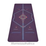 Yoga Mats Liforme Mindful Garden Yoga Mat Purple/Floral 6268613
