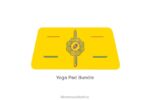 Yoga Mats Liforme Rainbow Hope Travel Mat Yellow/Rainbow 6268651 - Image 9