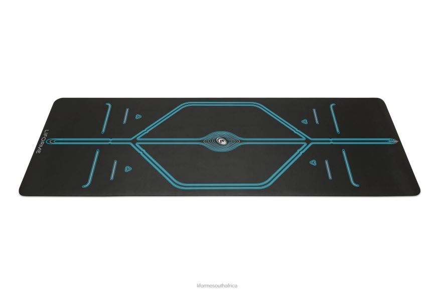 Yoga Mats Liforme XL Mountain Yoga Mat Black/Blue 6268630 - Image 2